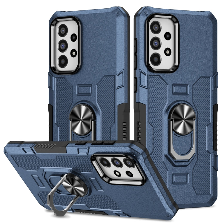 Custodia per telefono ibrida con armatura porta anello, For Samsung Galaxy A73 5G, For Xiaomi Redmi Note 11 Global, For Xiaomi Poco X4 Pro 5G, For vivo Y20