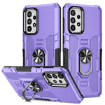 Custodia per telefono ibrida con armatura porta anello, For Samsung Galaxy A73 5G, For Xiaomi Redmi Note 11 Global, For Xiaomi Poco X4 Pro 5G, For vivo Y20