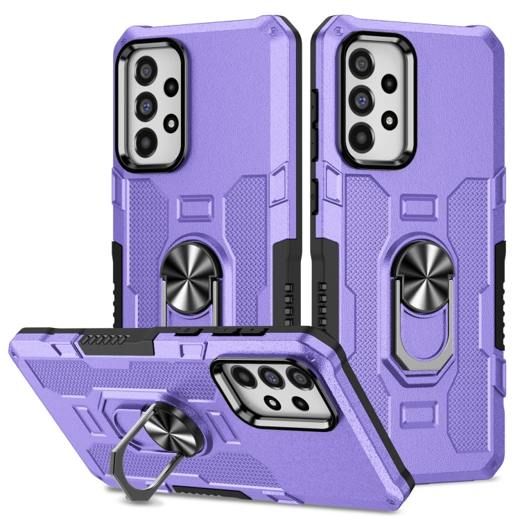 Custodia per telefono ibrida con armatura porta anello, For Samsung Galaxy A73 5G, For Xiaomi Redmi Note 11 Global, For Xiaomi Poco X4 Pro 5G, For vivo Y20