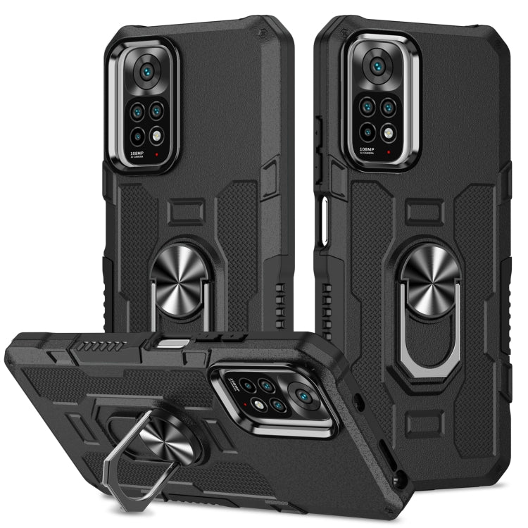 Custodia per telefono ibrida con armatura porta anello, For Samsung Galaxy A73 5G, For Xiaomi Redmi Note 11 Global, For Xiaomi Poco X4 Pro 5G, For vivo Y20