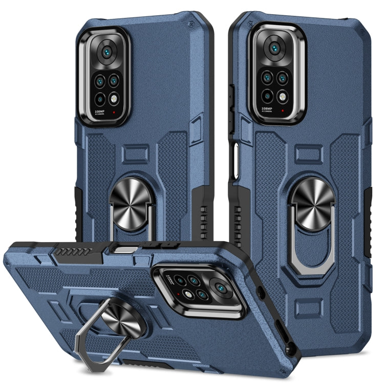 Custodia per telefono ibrida con armatura porta anello, For Samsung Galaxy A73 5G, For Xiaomi Redmi Note 11 Global, For Xiaomi Poco X4 Pro 5G, For vivo Y20