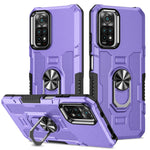 Custodia per telefono ibrida con armatura porta anello, For Samsung Galaxy A73 5G, For Xiaomi Redmi Note 11 Global, For Xiaomi Poco X4 Pro 5G, For vivo Y20