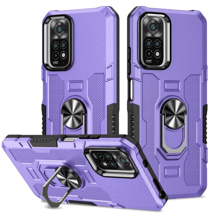 Custodia per telefono ibrida con armatura porta anello, For Samsung Galaxy A73 5G, For Xiaomi Redmi Note 11 Global, For Xiaomi Poco X4 Pro 5G, For vivo Y20