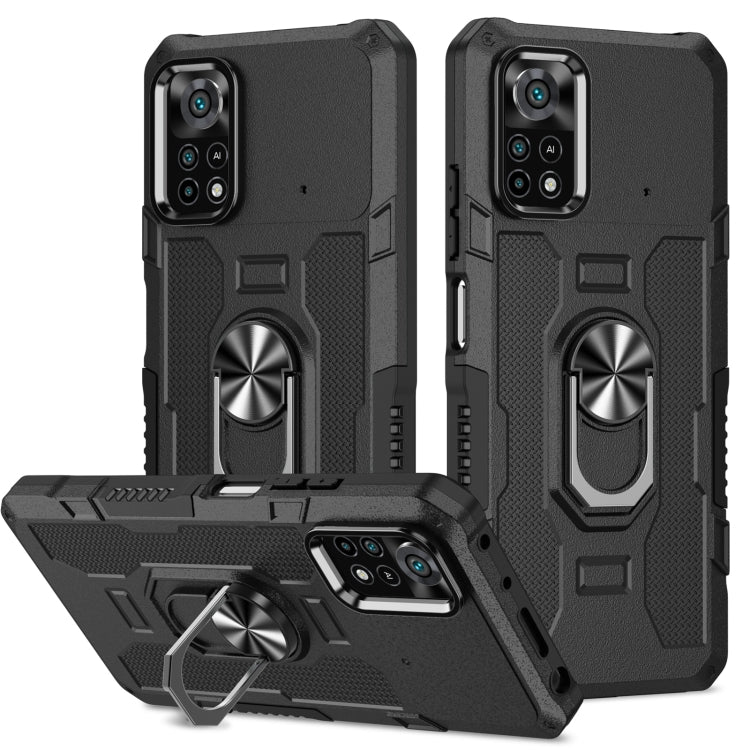 Custodia per telefono ibrida con armatura porta anello, For Samsung Galaxy A73 5G, For Xiaomi Redmi Note 11 Global, For Xiaomi Poco X4 Pro 5G, For vivo Y20