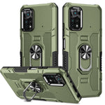 Custodia per telefono ibrida con armatura porta anello, For Samsung Galaxy A73 5G, For Xiaomi Redmi Note 11 Global, For Xiaomi Poco X4 Pro 5G, For vivo Y20