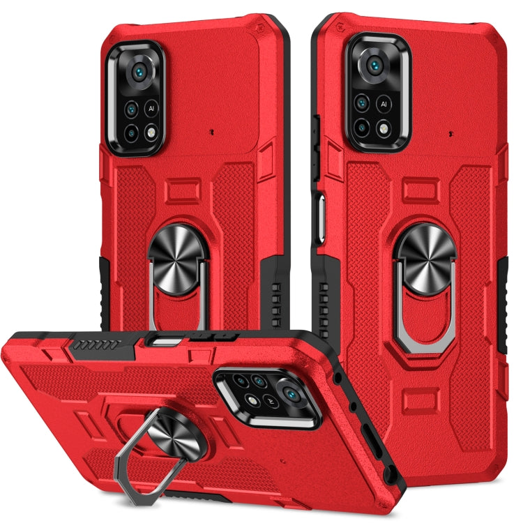 Custodia per telefono ibrida con armatura porta anello, For Samsung Galaxy A73 5G, For Xiaomi Redmi Note 11 Global, For Xiaomi Poco X4 Pro 5G, For vivo Y20