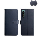 Custodia per telefono flip in vera pelle a prova di impronte digitali, For Samsung Galaxy A04 4G, For Samsung Galaxy A04s, For Samsung Galaxy A23 5G JP Version, For Samsung Galaxy A23e/A23s, For Sony Xperia 5 IV, For vivo X80 Lite/V25 5G               ...