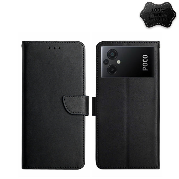 Custodia per telefono flip in vera pelle a prova di impronte digitali, For Xiaomi Poco M5 4G/5G/M4 5G, For Xiaomi Poco M5s, For Xiaomi Redmi A1, For Xiaomi Redmi K50 Ultra/12T/12T Pro