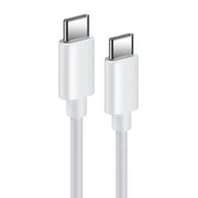 Cavo dati di ricarica rapida con doppia interfaccia di tipo C Cavo di ricarica per laptop, Length:1m, Length:1.5m, Length:2m