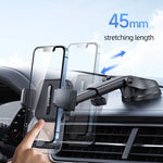 USAMS US-ZJ072 Supporto trasparente retrattile per console centrale auto, ZJ072