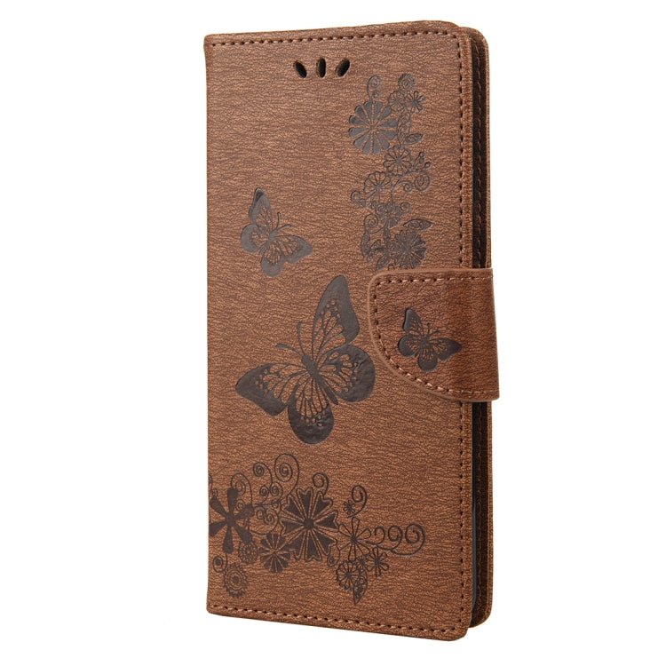 Custodia per cellulare in pelle flip orizzontale goffrata farfalla, For Samsung Galaxy A23e / A23s, For Motorola Moto E22 / E22i, For Nothing Phone 1