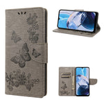 Custodia per cellulare in pelle flip orizzontale goffrata farfalla, For Samsung Galaxy A23e / A23s, For Motorola Moto E22 / E22i, For Nothing Phone 1
