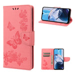 Custodia per cellulare in pelle flip orizzontale goffrata farfalla, For Samsung Galaxy A23e / A23s, For Motorola Moto E22 / E22i, For Nothing Phone 1