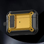Bumblebee Custodia protettiva per auricolari in fibra di carbonio, For AirPods Pro 2