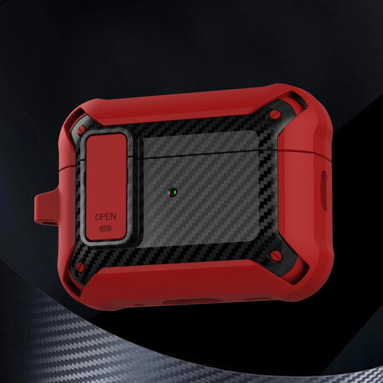 Bumblebee Custodia protettiva per auricolari in fibra di carbonio, For AirPods Pro 2