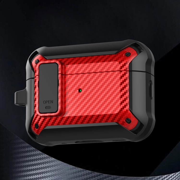 Bumblebee Custodia protettiva per auricolari in fibra di carbonio, For AirPods Pro 2