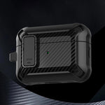 Bumblebee Custodia protettiva per auricolari in fibra di carbonio, For AirPods Pro 2