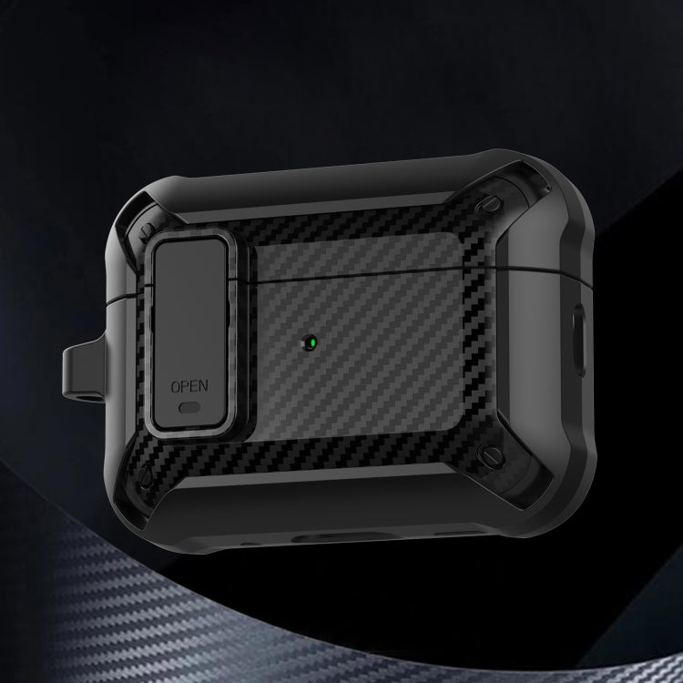 Bumblebee Custodia protettiva per auricolari in fibra di carbonio, For AirPods Pro 2