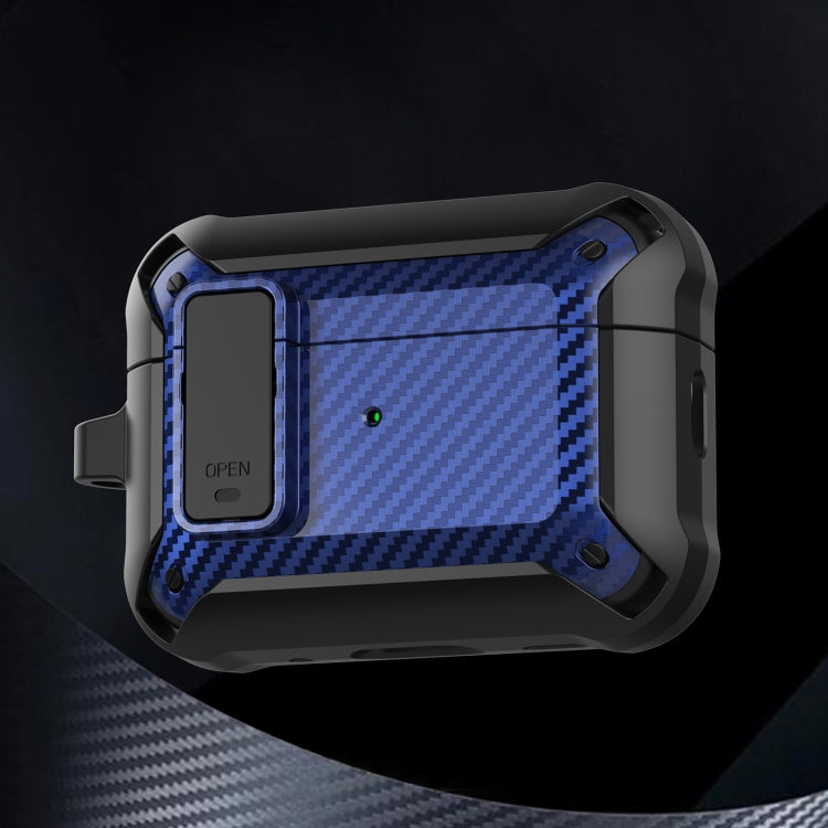 Bumblebee Custodia protettiva per auricolari in fibra di carbonio, For AirPods Pro 2
