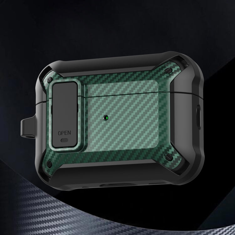 Bumblebee Custodia protettiva per auricolari in fibra di carbonio, For AirPods Pro 2