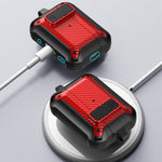 Bumblebee Custodia protettiva per auricolari in fibra di carbonio, For AirPods Pro 2