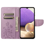 Custodia per cellulare in pelle con motivo floreale a farfalla, For Samsung Galaxy A23e / A23s, For Motorola Moto E22 / E22i, For Nothing Phone 1