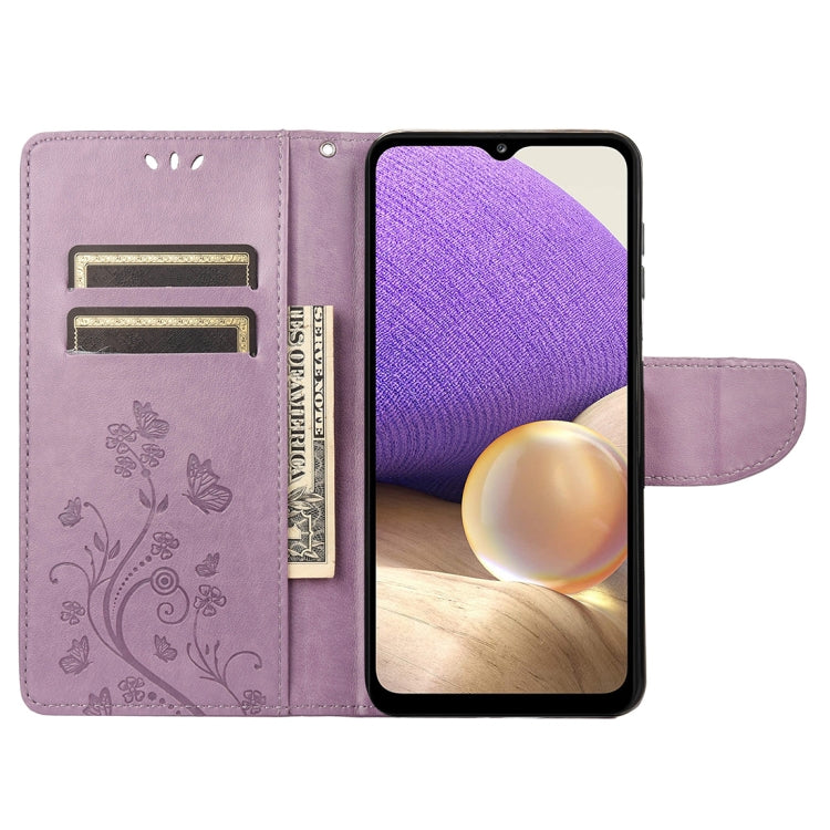 Custodia per cellulare in pelle con motivo floreale a farfalla, For Samsung Galaxy A23e / A23s, For Motorola Moto E22 / E22i, For Nothing Phone 1