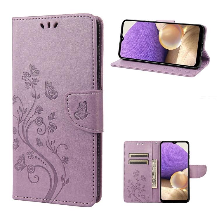 Custodia per cellulare in pelle con motivo floreale a farfalla, For Samsung Galaxy A23e / A23s, For Motorola Moto E22 / E22i, For Nothing Phone 1
