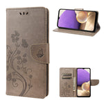 Custodia per cellulare in pelle con motivo floreale a farfalla, For Samsung Galaxy A23e / A23s, For Motorola Moto E22 / E22i, For Nothing Phone 1