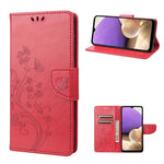 Custodia per cellulare in pelle con motivo floreale a farfalla, For Samsung Galaxy A23e / A23s, For Motorola Moto E22 / E22i, For Nothing Phone 1