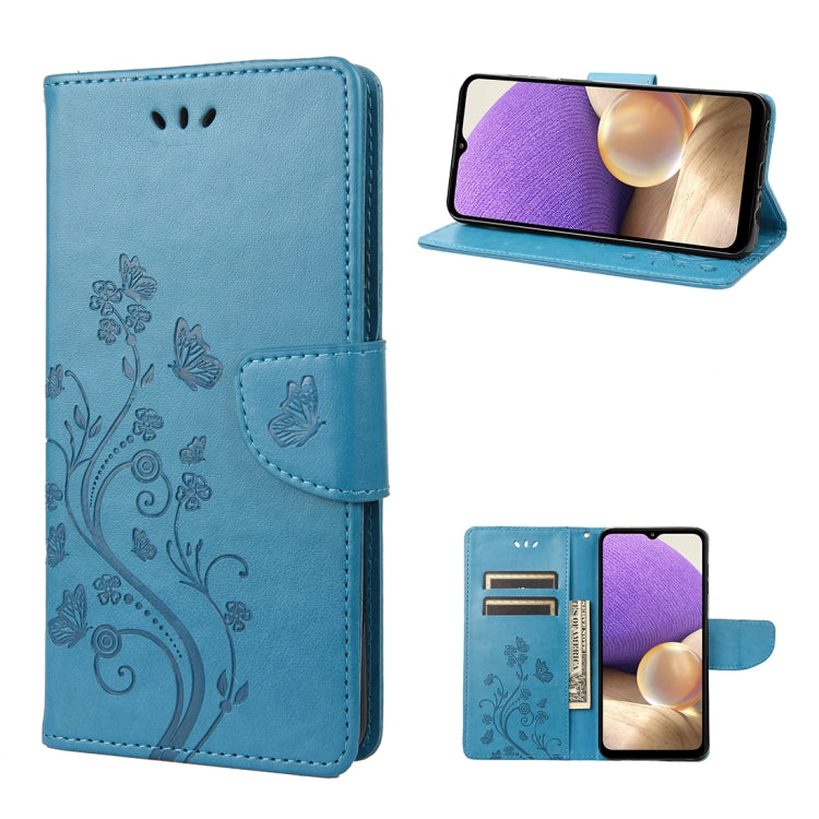 Custodia per cellulare in pelle con motivo floreale a farfalla, For Samsung Galaxy A23e / A23s, For Motorola Moto E22 / E22i, For Nothing Phone 1
