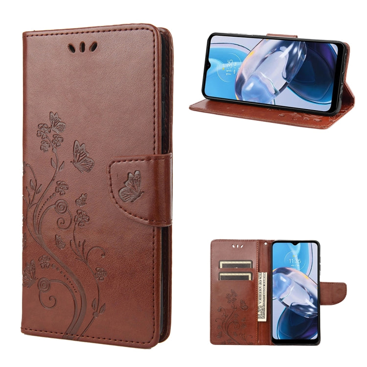 Custodia per cellulare in pelle con motivo floreale a farfalla, For Samsung Galaxy A23e / A23s, For Motorola Moto E22 / E22i, For Nothing Phone 1
