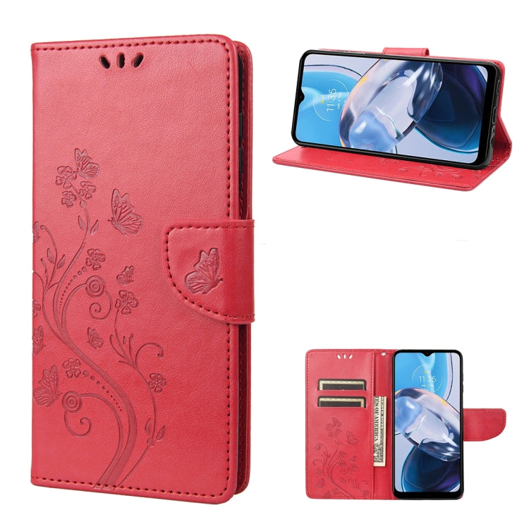 Custodia per cellulare in pelle con motivo floreale a farfalla, For Samsung Galaxy A23e / A23s, For Motorola Moto E22 / E22i, For Nothing Phone 1