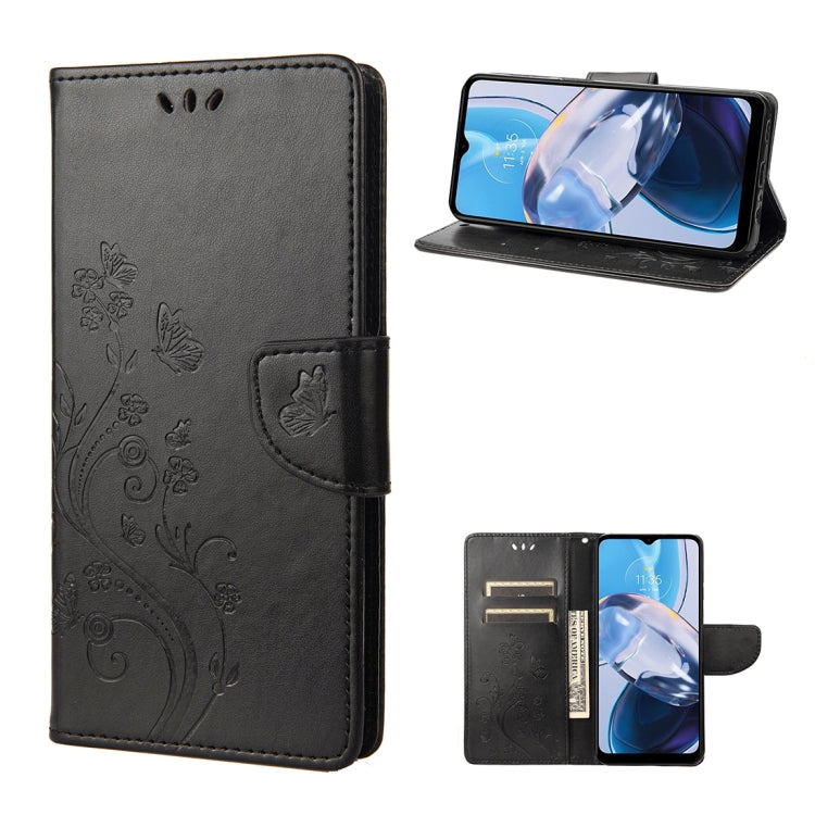 Custodia per cellulare in pelle con motivo floreale a farfalla, For Samsung Galaxy A23e / A23s, For Motorola Moto E22 / E22i, For Nothing Phone 1