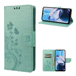 Custodia per cellulare in pelle con motivo floreale a farfalla, For Samsung Galaxy A23e / A23s, For Motorola Moto E22 / E22i, For Nothing Phone 1