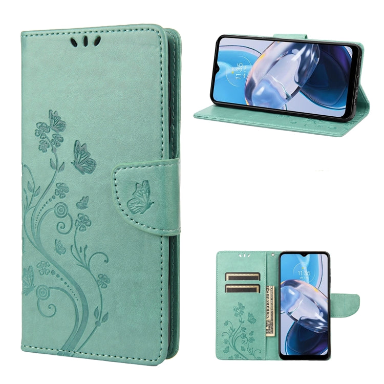 Custodia per cellulare in pelle con motivo floreale a farfalla, For Samsung Galaxy A23e / A23s, For Motorola Moto E22 / E22i, For Nothing Phone 1