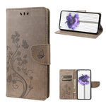 Custodia per cellulare in pelle con motivo floreale a farfalla, For Samsung Galaxy A23e / A23s, For Motorola Moto E22 / E22i, For Nothing Phone 1