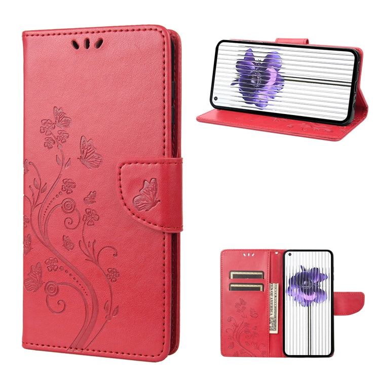 Custodia per cellulare in pelle con motivo floreale a farfalla, For Samsung Galaxy A23e / A23s, For Motorola Moto E22 / E22i, For Nothing Phone 1