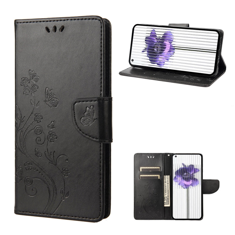 Custodia per cellulare in pelle con motivo floreale a farfalla, For Samsung Galaxy A23e / A23s, For Motorola Moto E22 / E22i, For Nothing Phone 1