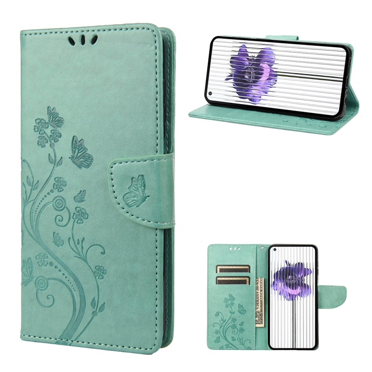 Custodia per cellulare in pelle con motivo floreale a farfalla, For Samsung Galaxy A23e / A23s, For Motorola Moto E22 / E22i, For Nothing Phone 1