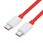 Per cavo di ricarica rapida OnePlus 9 Cavo dati di ricarica con doppia interfaccia di tipo C da 65 W 6 A, Length:1m, Length:1.5m, Length:2m