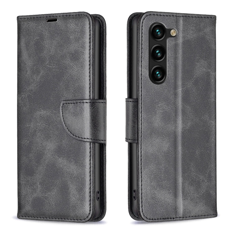Custodia per telefono in pelle con trama in pelle di agnello, For Samsung Galaxy A14 5G, For Samsung Galaxy S23+ 5G, For Samsung Galaxy S23 Ultra 5G, For Samsung Galaxy S23 5G