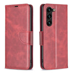 Custodia per telefono in pelle con trama in pelle di agnello, For Samsung Galaxy A14 5G, For Samsung Galaxy S23+ 5G, For Samsung Galaxy S23 Ultra 5G, For Samsung Galaxy S23 5G