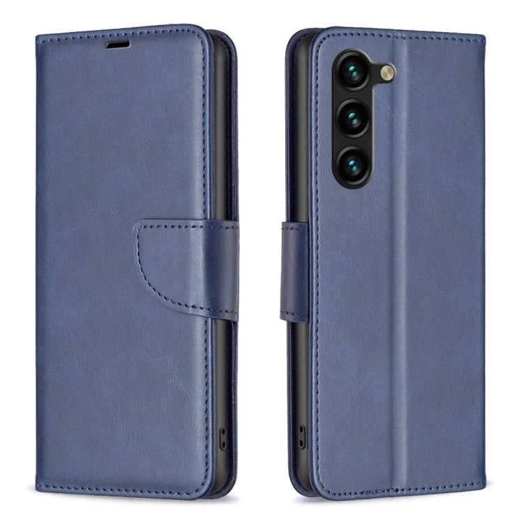 Custodia per telefono in pelle con trama in pelle di agnello, For Samsung Galaxy A14 5G, For Samsung Galaxy S23+ 5G, For Samsung Galaxy S23 Ultra 5G, For Samsung Galaxy S23 5G
