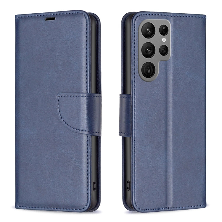 Custodia per telefono in pelle con trama in pelle di agnello, For Samsung Galaxy A14 5G, For Samsung Galaxy S23+ 5G, For Samsung Galaxy S23 Ultra 5G, For Samsung Galaxy S23 5G