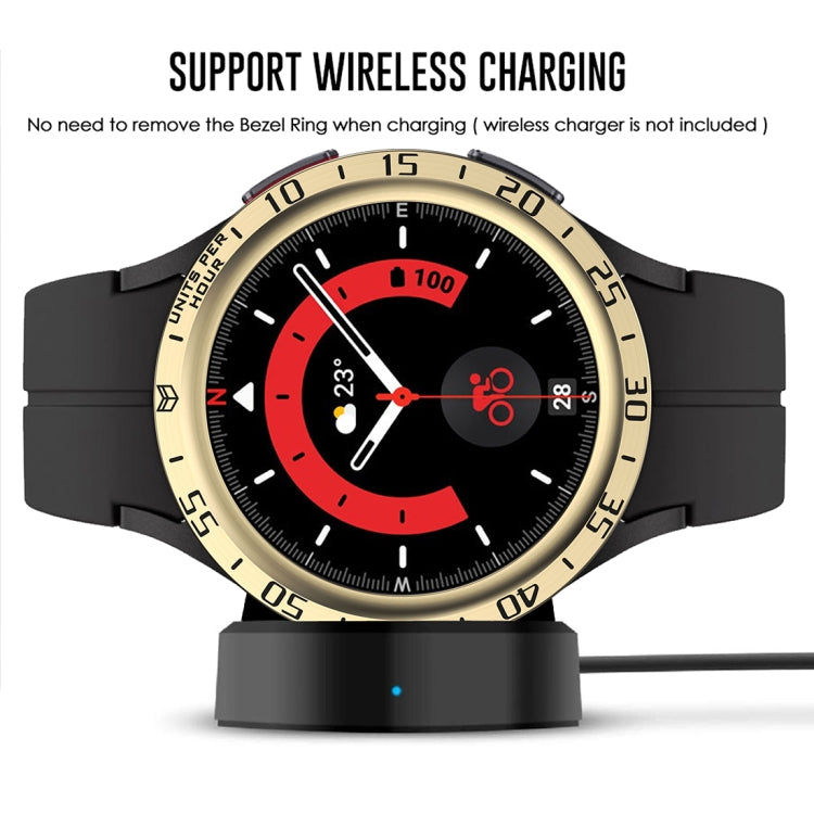 Quadrante Cornice Protettiva In Acciaio, For Samsung Galaxy Watch5 Pro 45mm A Style, For Samsung Galaxy Watch5 Pro 45mm E Style