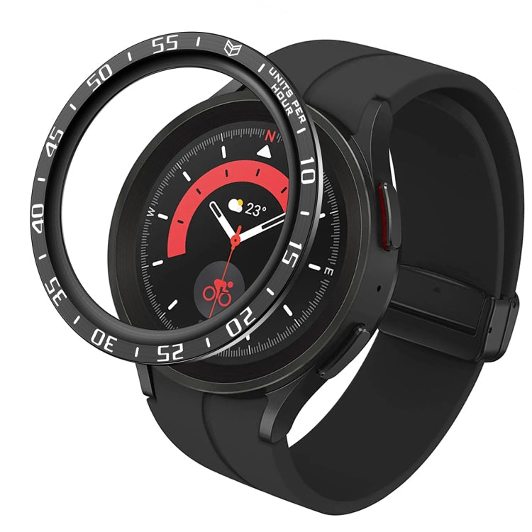 Quadrante Cornice Protettiva In Acciaio, For Samsung Galaxy Watch5 Pro 45mm A Style, For Samsung Galaxy Watch5 Pro 45mm E Style