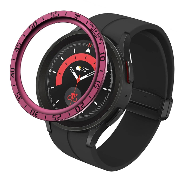 Quadrante Cornice Protettiva In Acciaio, For Samsung Galaxy Watch5 Pro 45mm A Style, For Samsung Galaxy Watch5 Pro 45mm E Style
