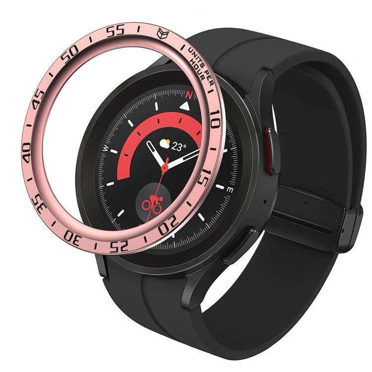 Quadrante Cornice Protettiva In Acciaio, For Samsung Galaxy Watch5 Pro 45mm A Style, For Samsung Galaxy Watch5 Pro 45mm E Style