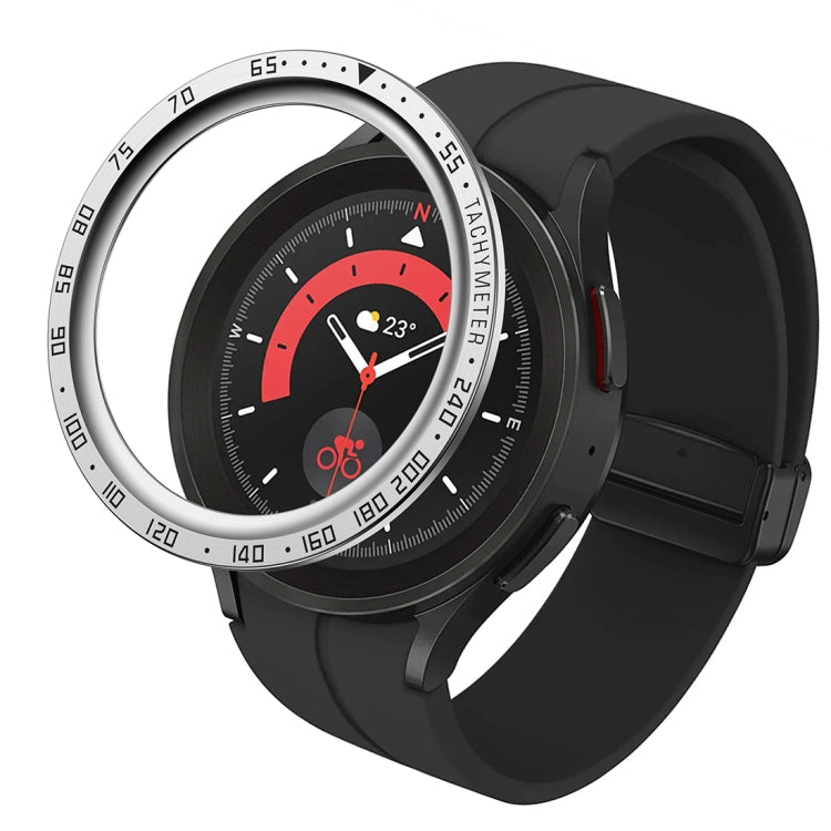 Quadrante Cornice Protettiva In Acciaio, For Samsung Galaxy Watch5 Pro 45mm A Style, For Samsung Galaxy Watch5 Pro 45mm E Style